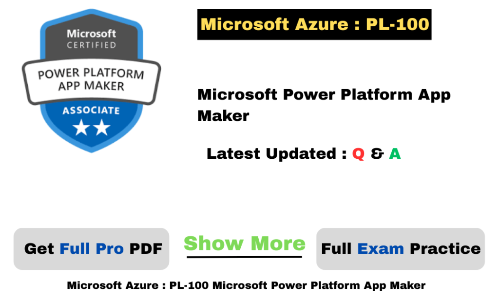 Microsoft Azure PL-100