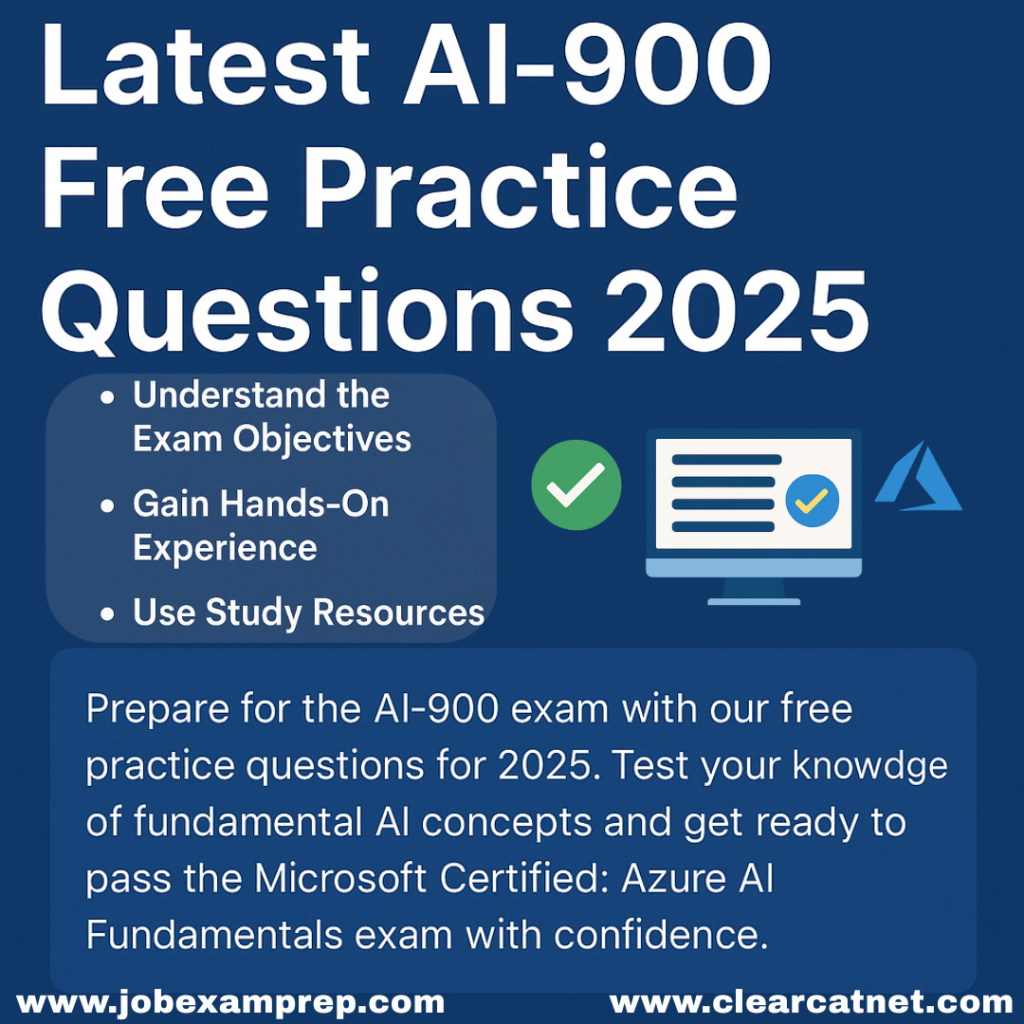 AI-900 Free Practice Questions 2025
